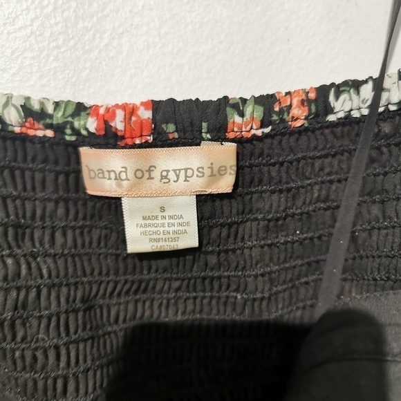 BAND of gypsies small floral bustier romper - Picture 9 of 10